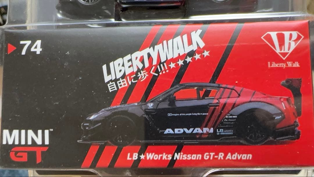 MINI GT LBWK R35 2台セットLB WORKS