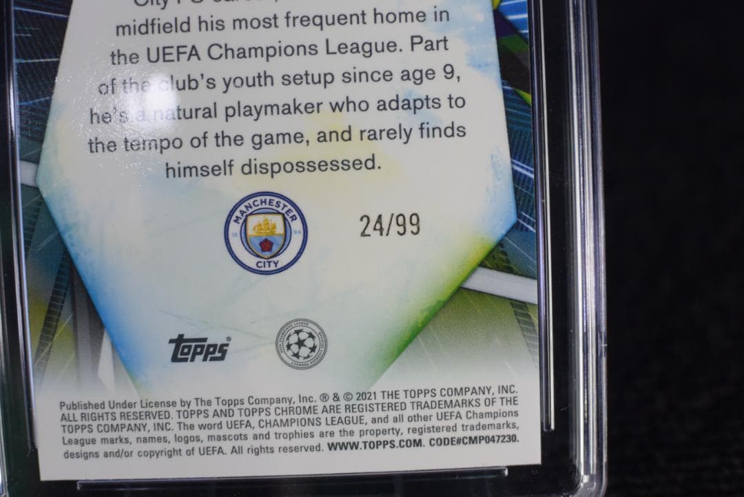 その他 2020 Phil Foden Topps Chrome Sapphire