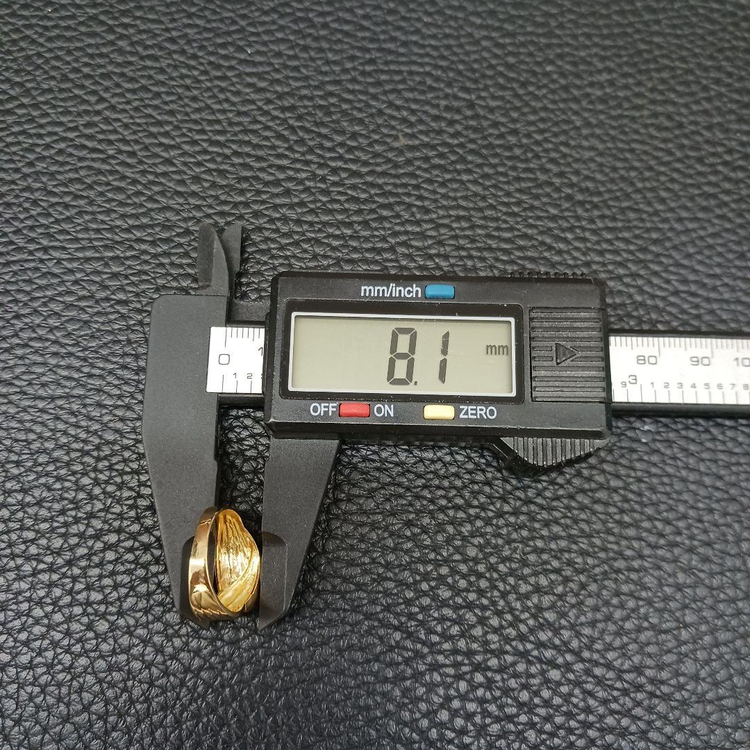 (C010503) K18 YG リング 指輪 約10号