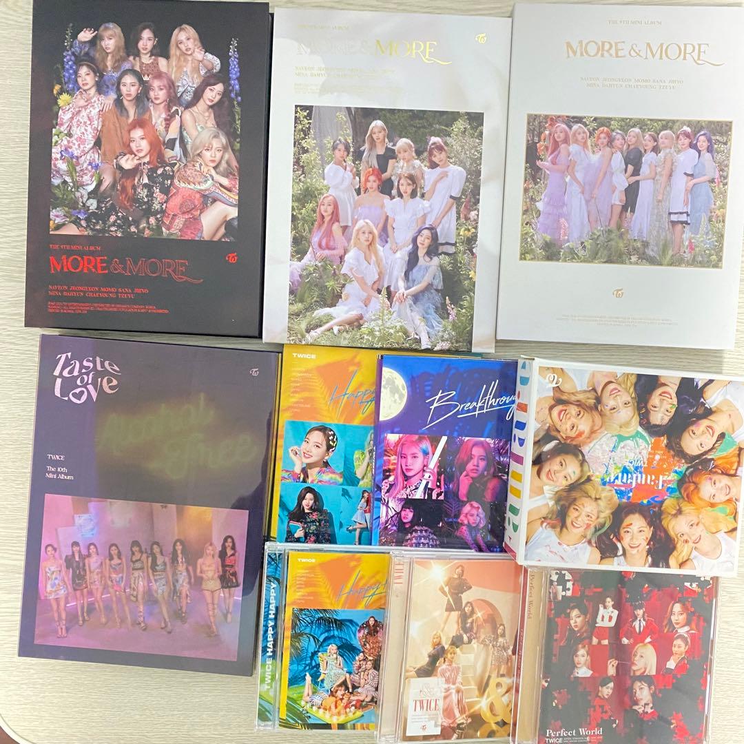 TWICEまとめ売り アルバム CD ティッシュボックスケース トレカ - メルカリ