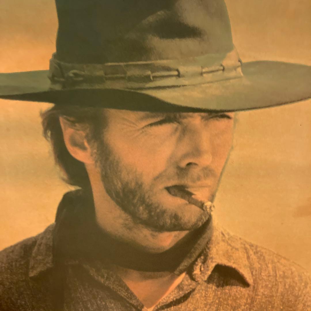 ☆お宝✨クリント・イーストウッド セピアアート☆