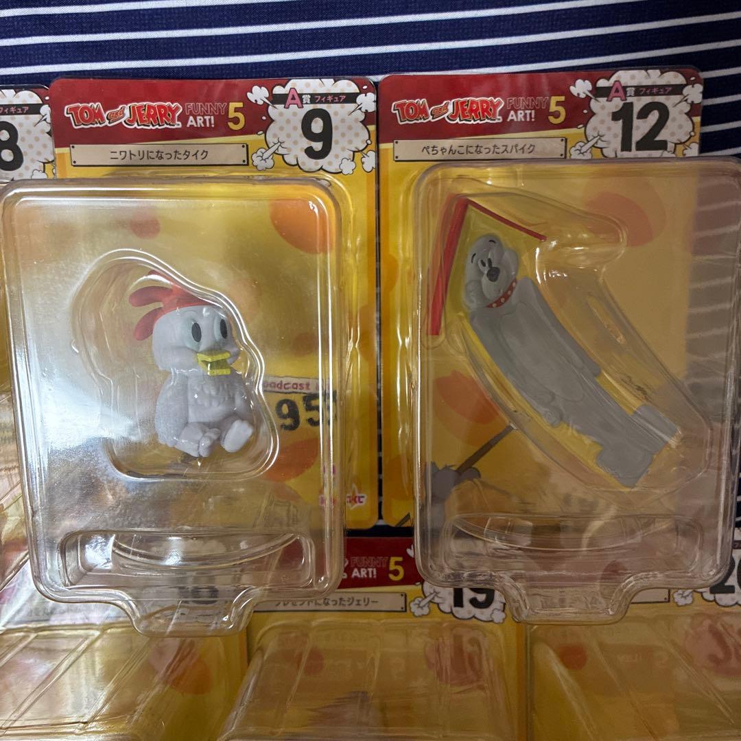トムとジェリー　happyくじ　A フィギュア 151920 タフィ　セミコンプ