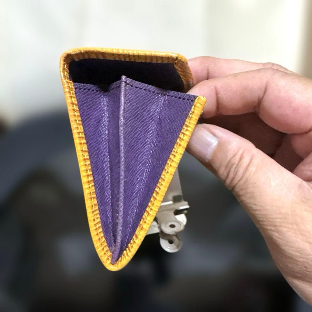 ⑩☆美品♪エピ ケース☆イエローカラー