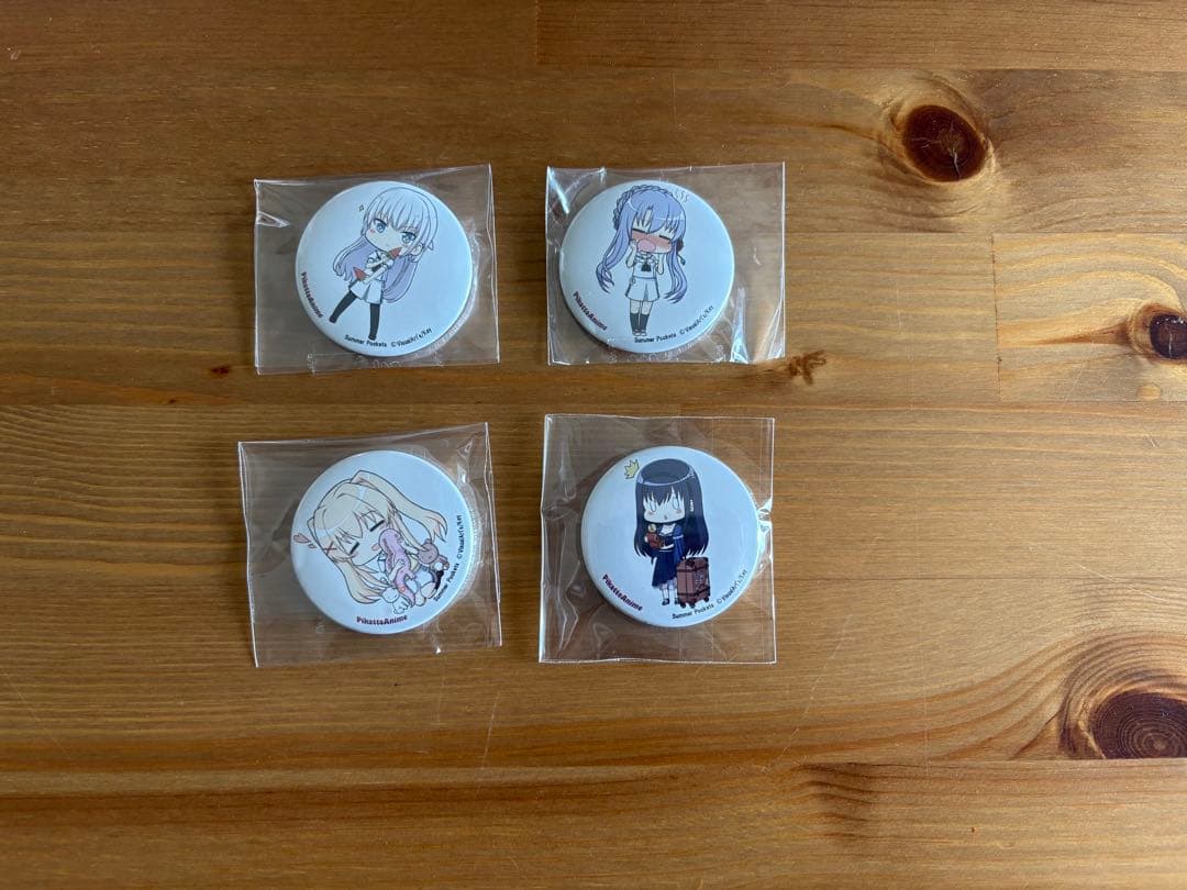 summerpockets 44mm缶バッジ 鳴瀬しろは 鴎 蒼 紬4点セット - メルカリ