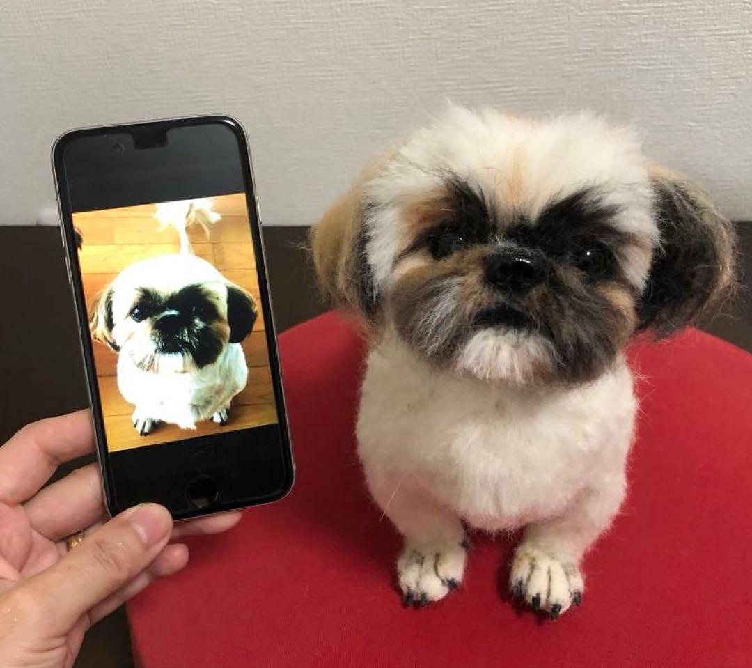 わんこ限定 わたわたペット 分身の術 羊毛フェルト ミニ