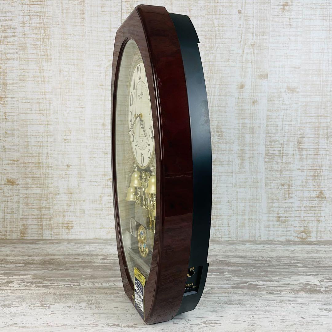 【廃盤品】Small Worldスモールワールド　メネット 電波からくり掛け時計