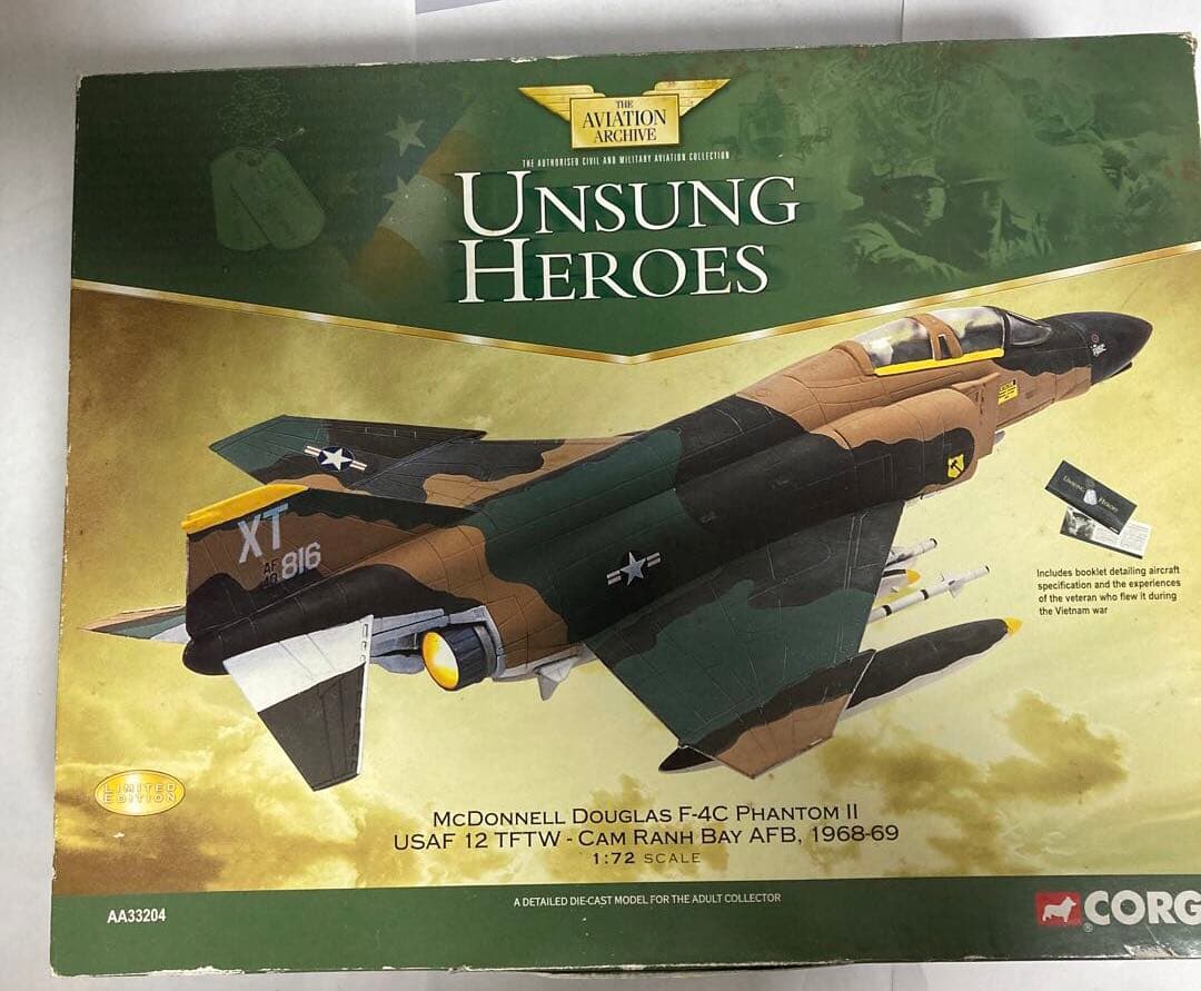 CORGI F-4C ファントムⅡ 1/72 米空軍 ダイキャスト