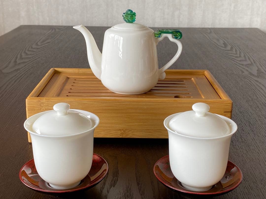 R651 御所籠 『篭師 和田鱗司作』『竹茶籠』『茶器揃』 共箱 御所