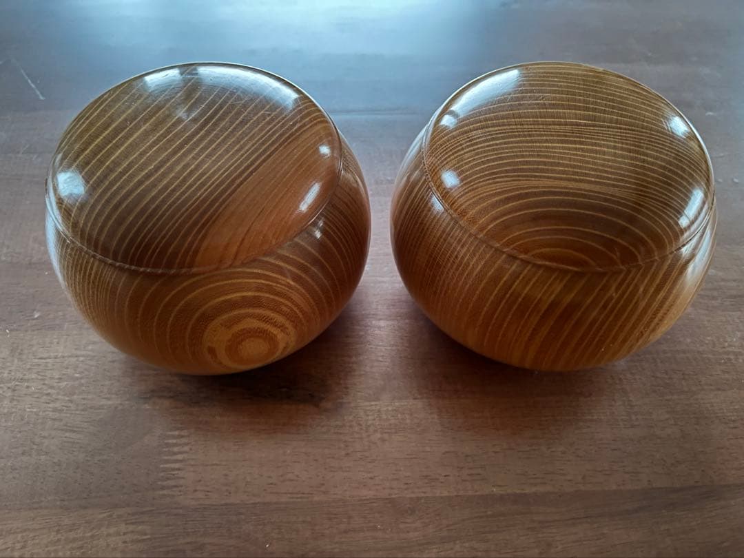 ［ 美品 ］囲碁セット　碁盤・碁笥・碁石 雪印 35号