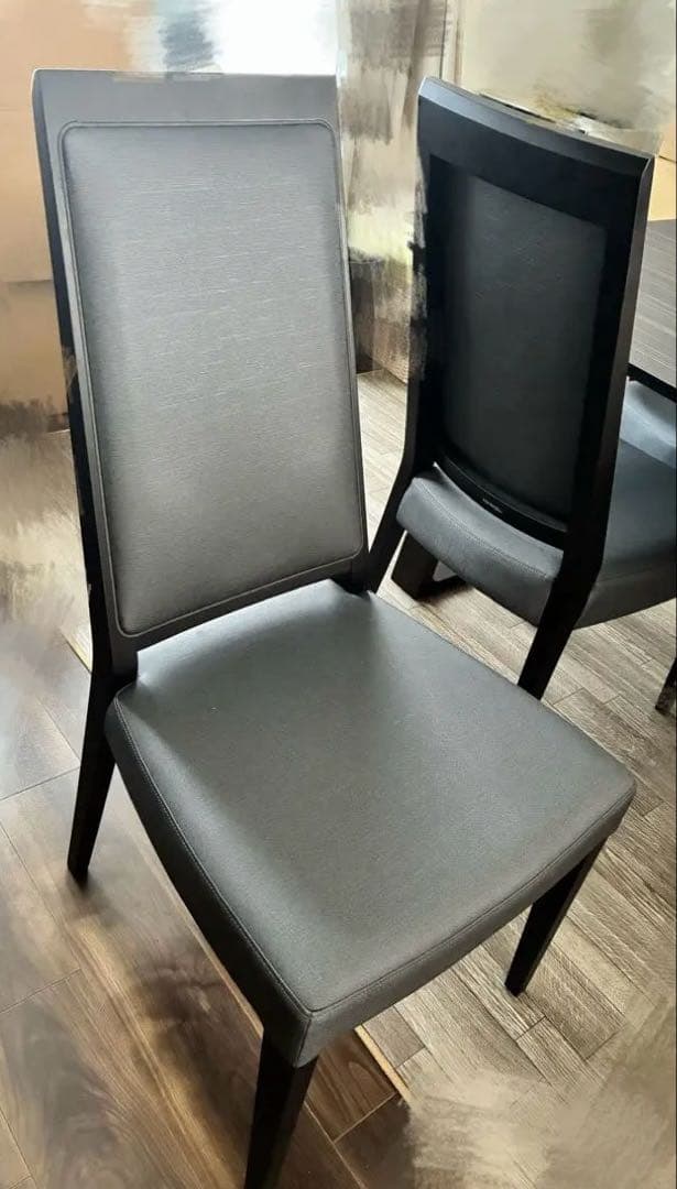 ①美品　カリモク　ダイニングテーブル