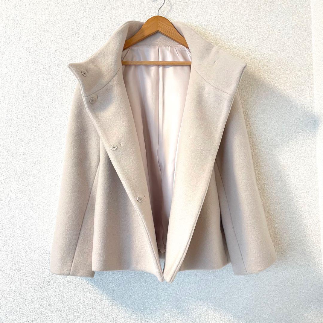 アナイ 38 ウールビーバーショート コート - メルカリ