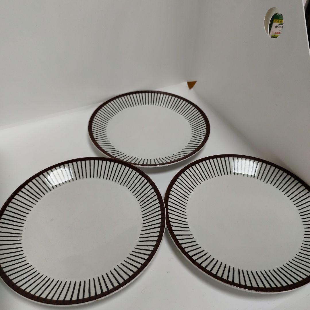 グスタフスベリ　スピサリブ　プレート 3枚セット　ビンテージ GUSTAVSBERG グスタフスベリ SPISA RIBB スピサ リブ ティーカップ