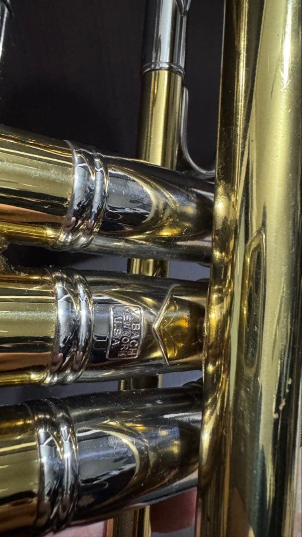 4桁 Bach Stradivarius New Yorkビンテージトランペット