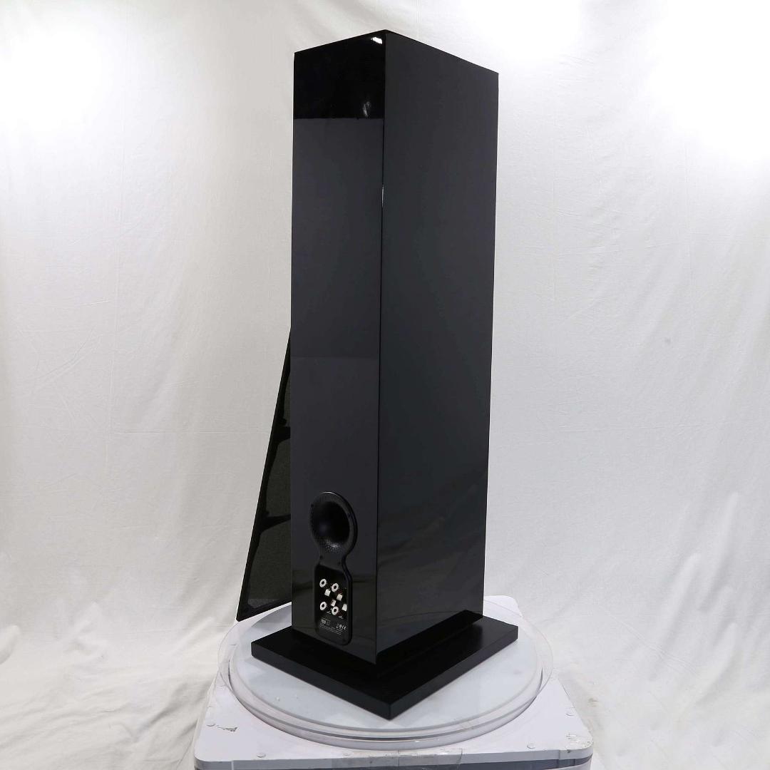 B&W 703S2 ピアノブラック／ペア スピーカー本体良品、台座部分凹み傷あり