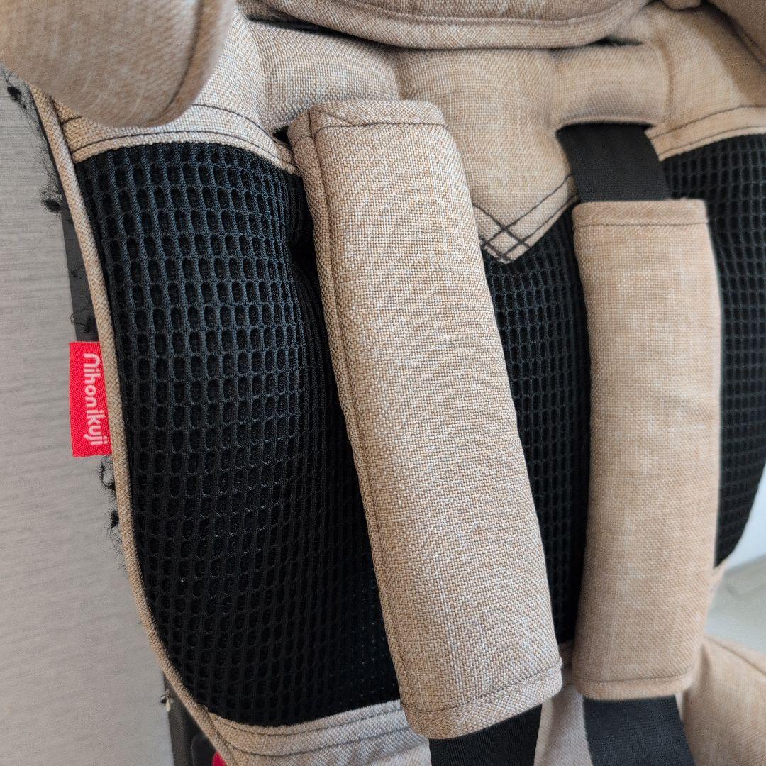 状態良好】日本育児 トラベルベスト EVO チャイルドシート 6ベージュ