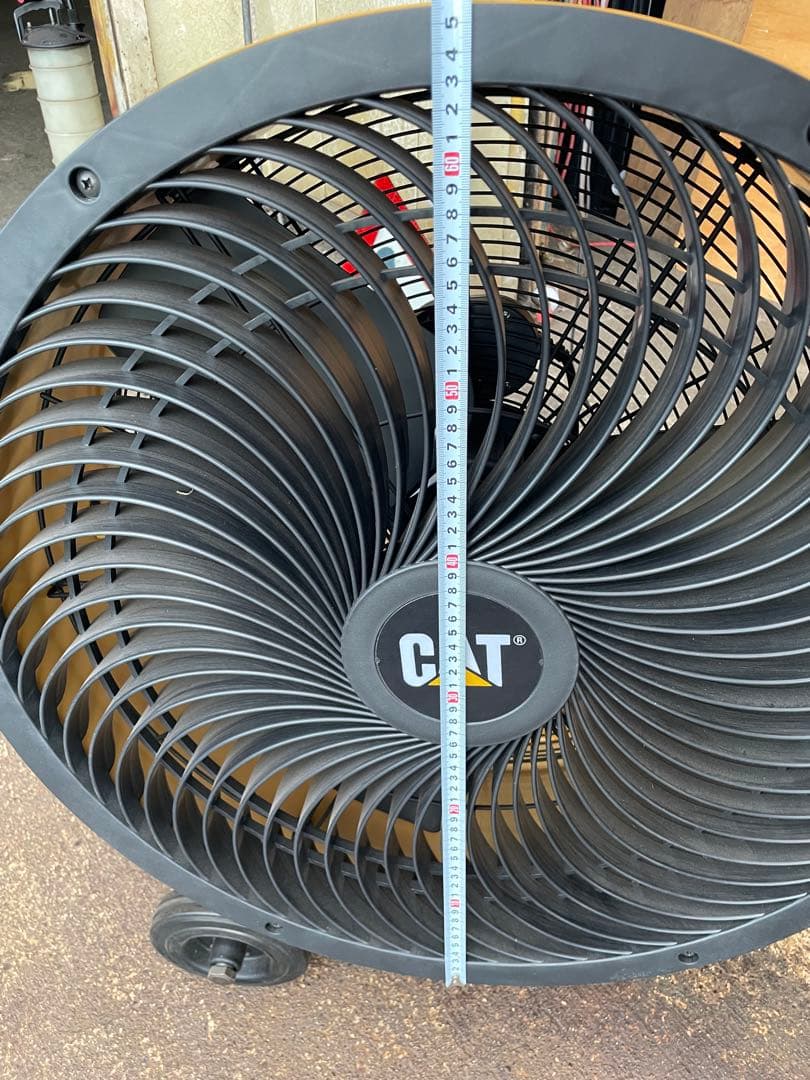 CATERPILLAR 業務用扇風機 イエロー　60センチ