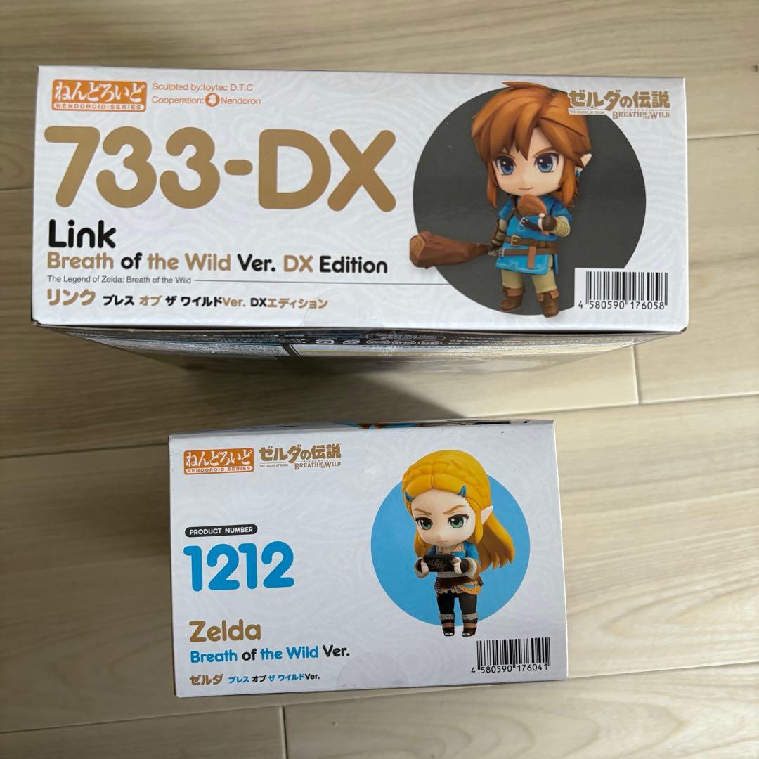 ねんどろいど リンク＆ゼルダ ブレス オブ ザ ワイルドVer.