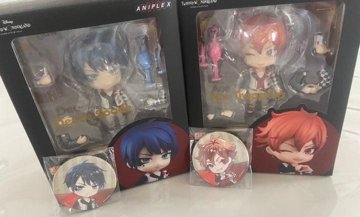 ツイステッドワンダーランド ねんどろいど デュース＆エース