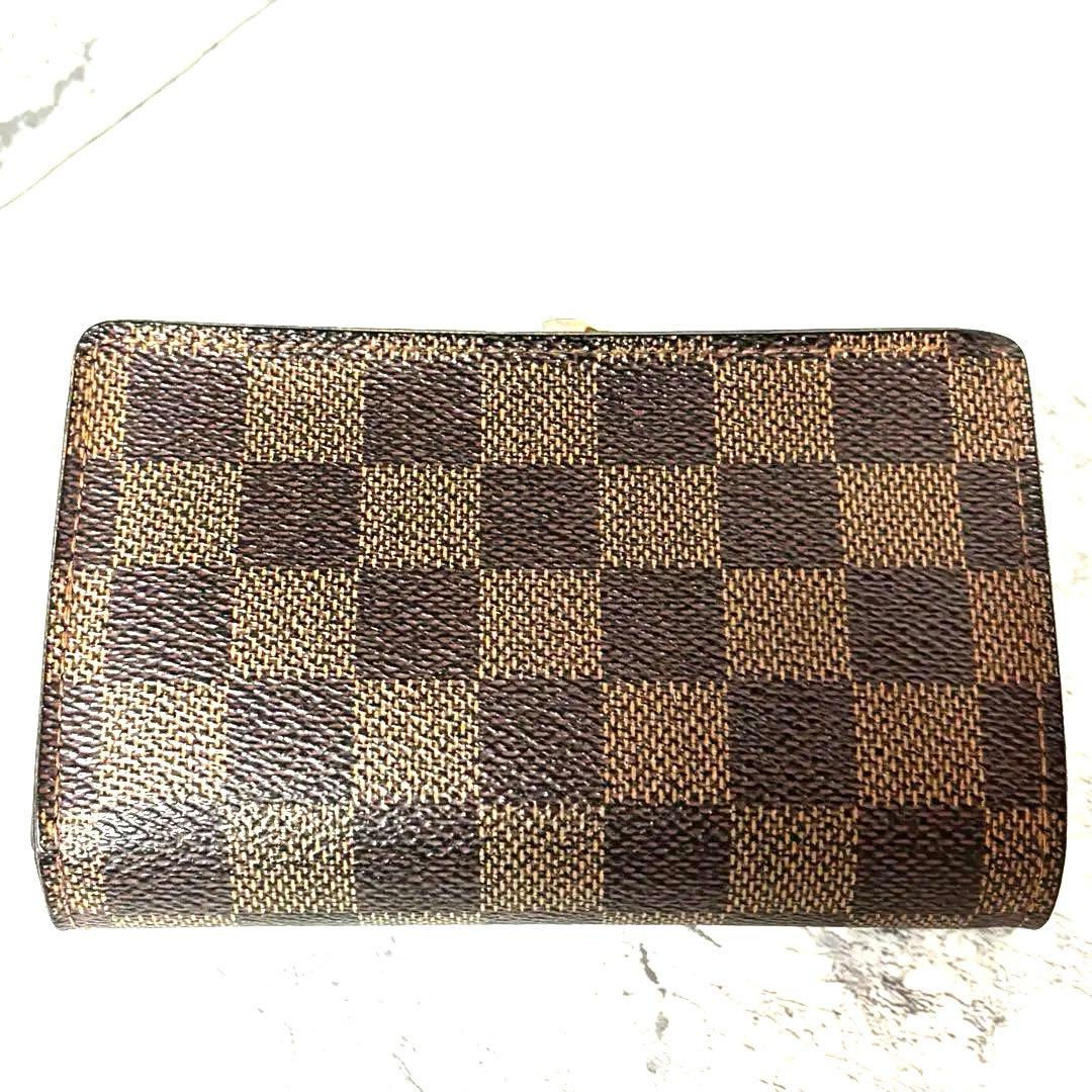 新型❣️LOUIS VUITTON❣️ポルトフォイユヴィエノワがま口ダミエ