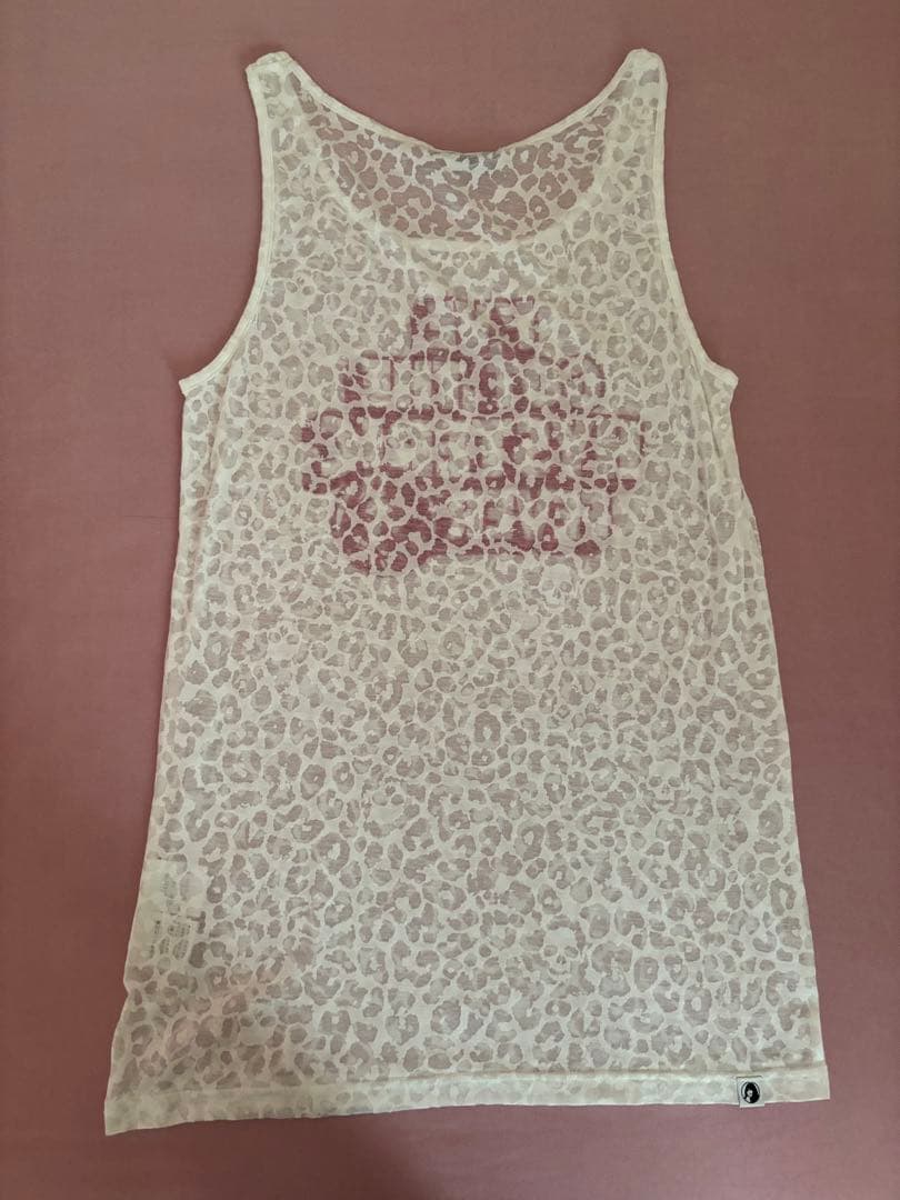 ヒステリックグラマー ロゴタンクトップ 豹柄 スカル