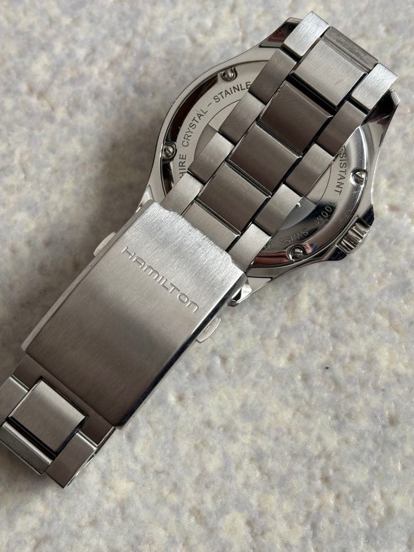 ハミルトン　カーキ　H645110 美品