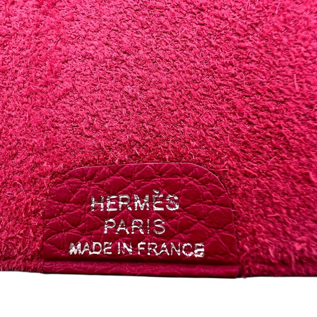 美品✨エルメス ユリス ノートブックカバー トゴレザー ミニ ピンク