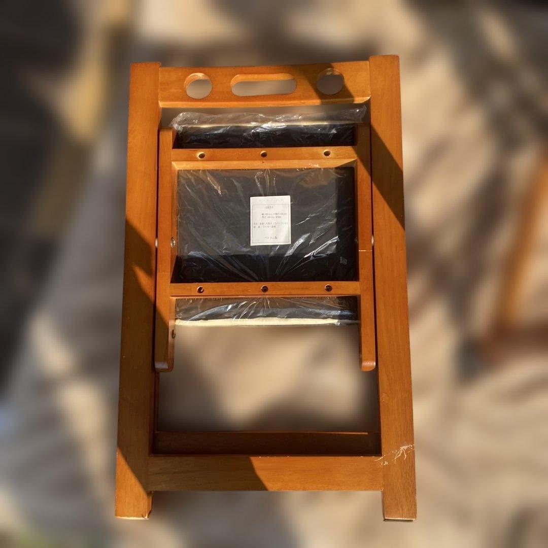 新たに傷入りました！CD 折りたたみデスク&チェア 収納付き キャスター