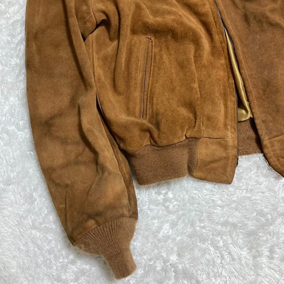 Schott ショット 80s USA レザー ジャケット ブルゾン スエード