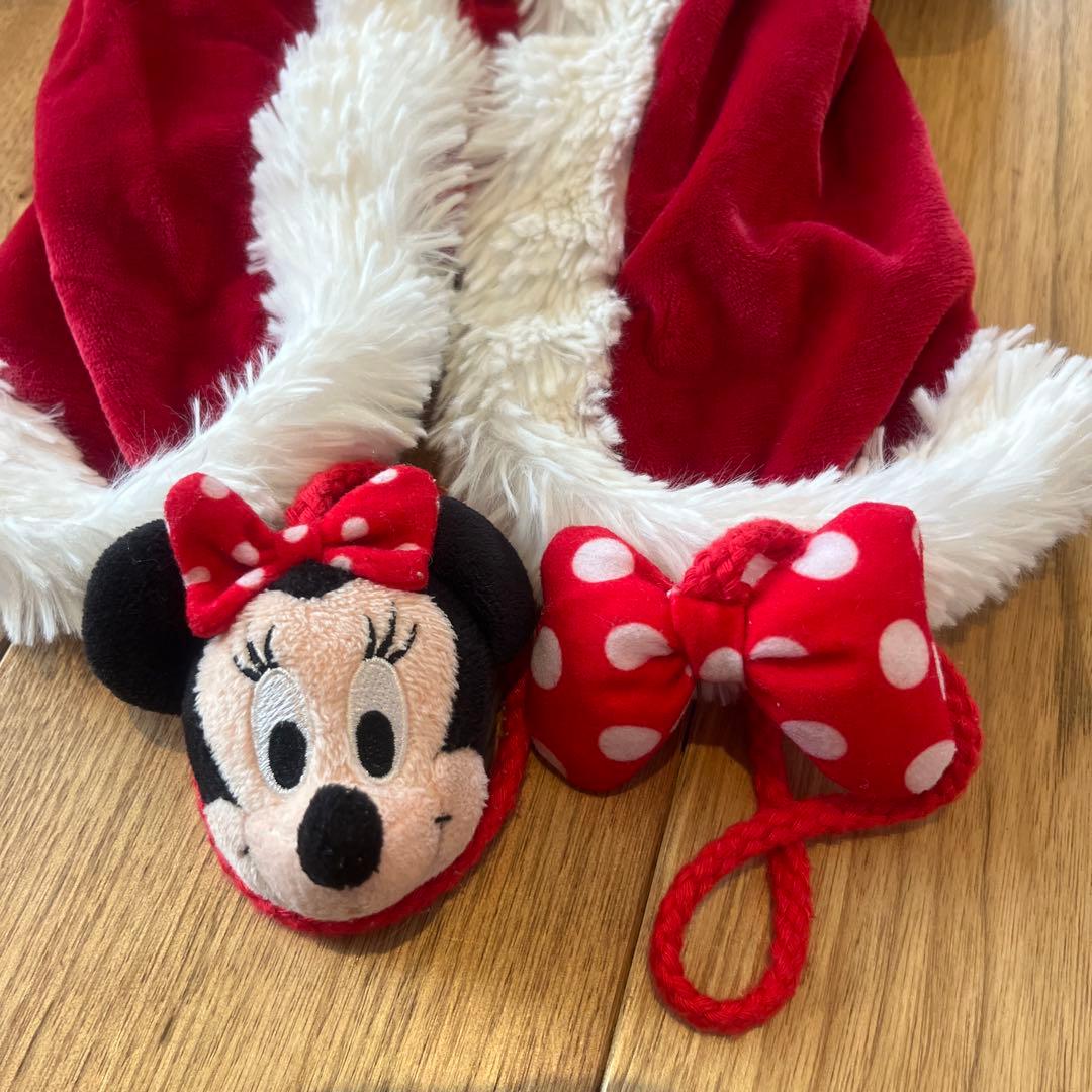 美品】ミニーマウス ファンキャップ 赤 値下げ！美品ディズニーファン