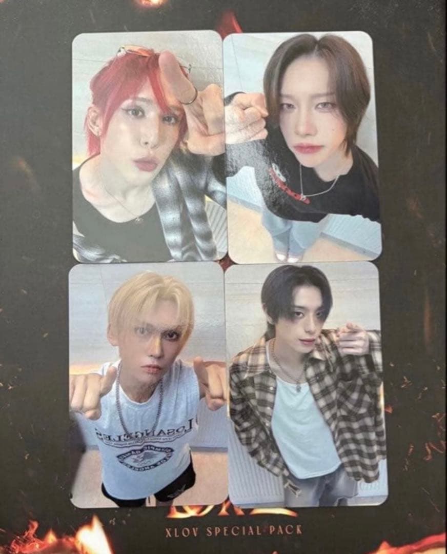 XLOV RISINGSTAR トレカ 4枚セット - メルカリ