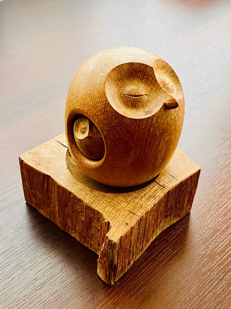 太田久幸 HISA CRAFT フクロウ親子