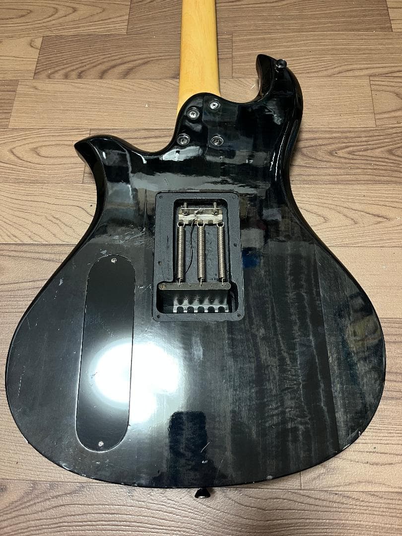 B.C.Rich Eagle シースルーブラック 虎目　Floyd Rose