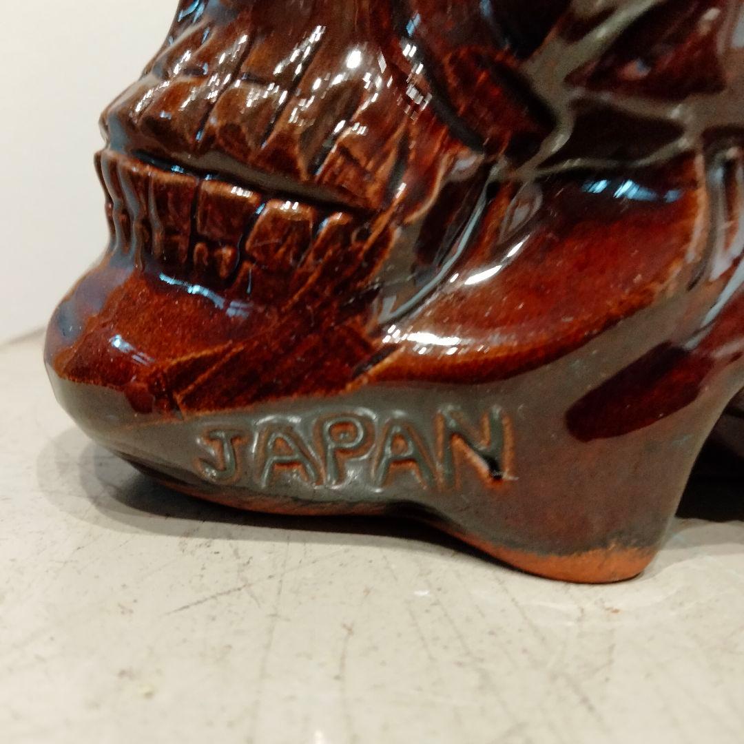 50s レア シール JAPAN刻印 スカル ドクロ マーブル ビンテージ