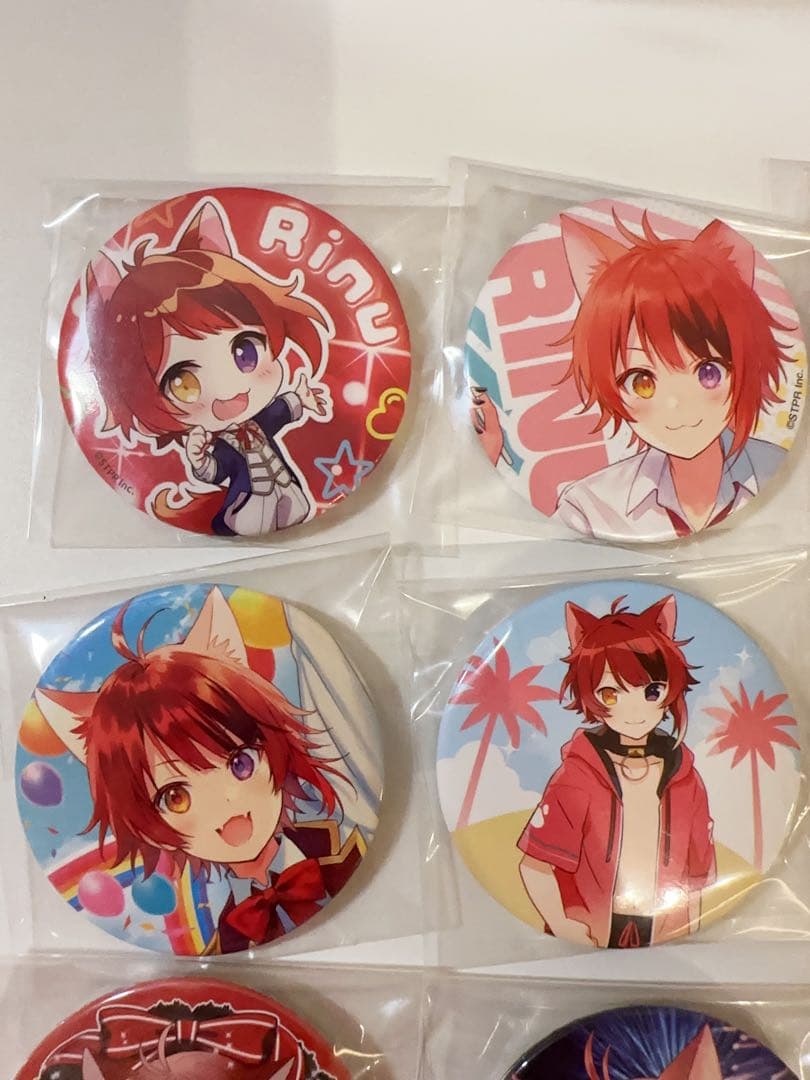 すとぷり　莉犬　缶バッジ