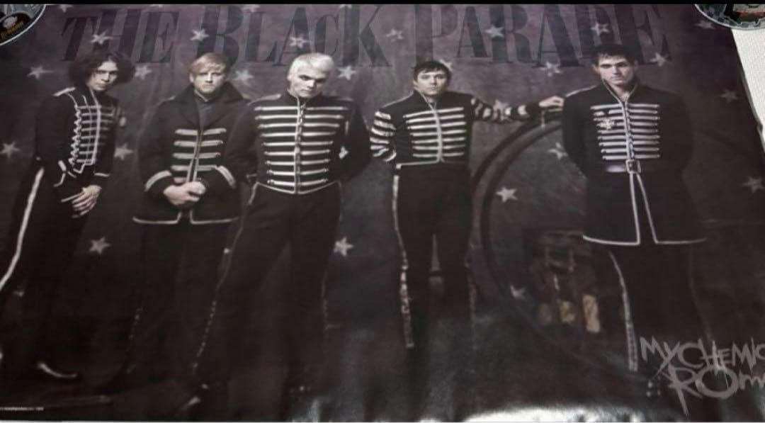 マイケミカルロマンス　ブラックパレード　A1相当　大盤ポスター　MCR マイケミカルロマンス ブラックパレード A1相当 大盤ポスター MCR