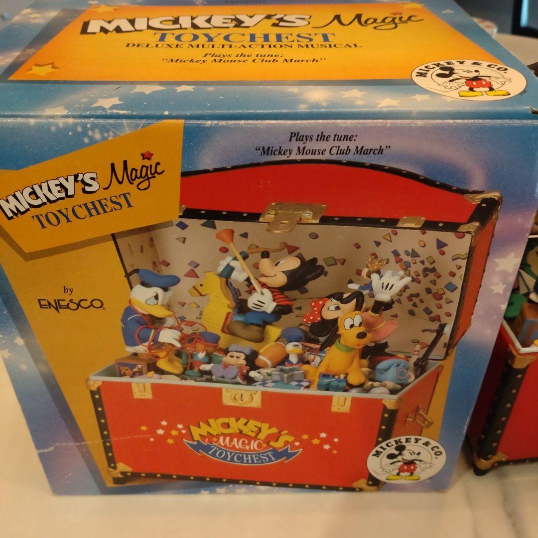 動作確認済・補修済　ミッキーのマジックオルゴール
