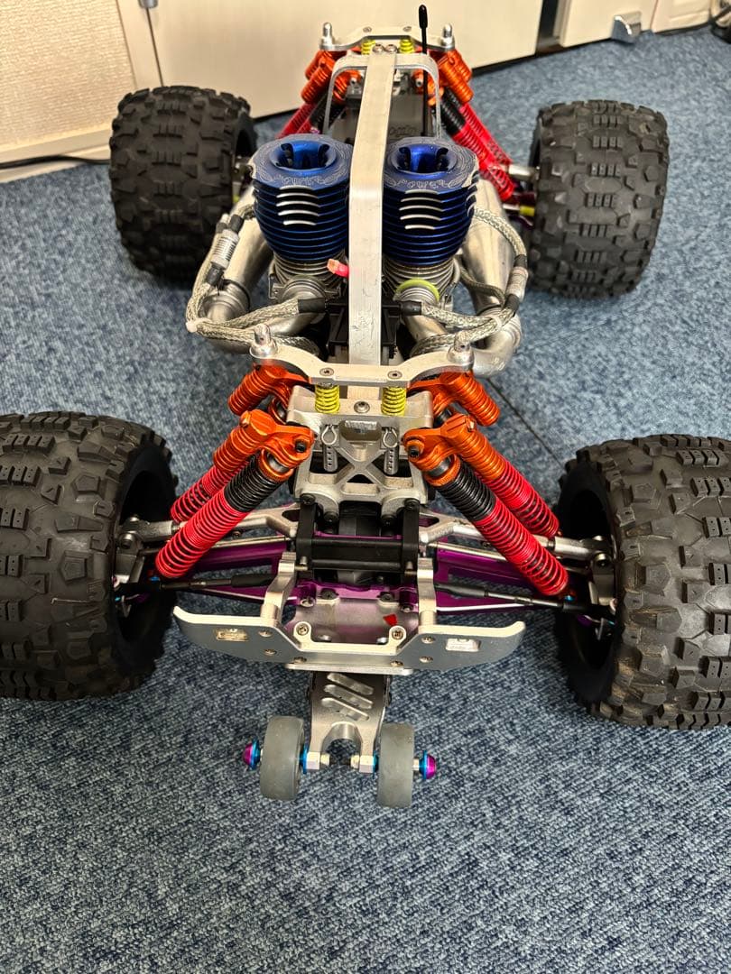 hpi サベージ OS MAX 30VG ツインエンジン3スピード