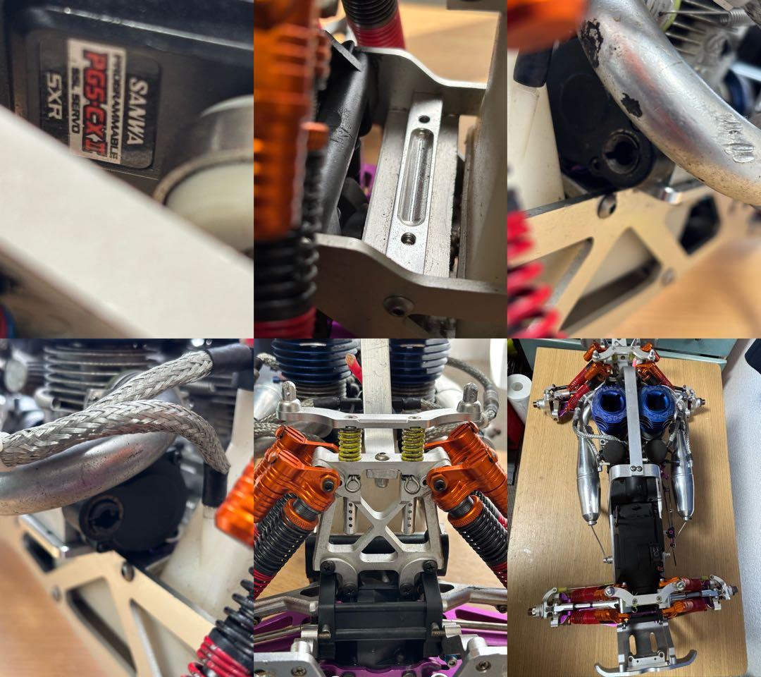 茶*＊様 hpi サベージ OS MAX 30VG ツインエンジン3スピード