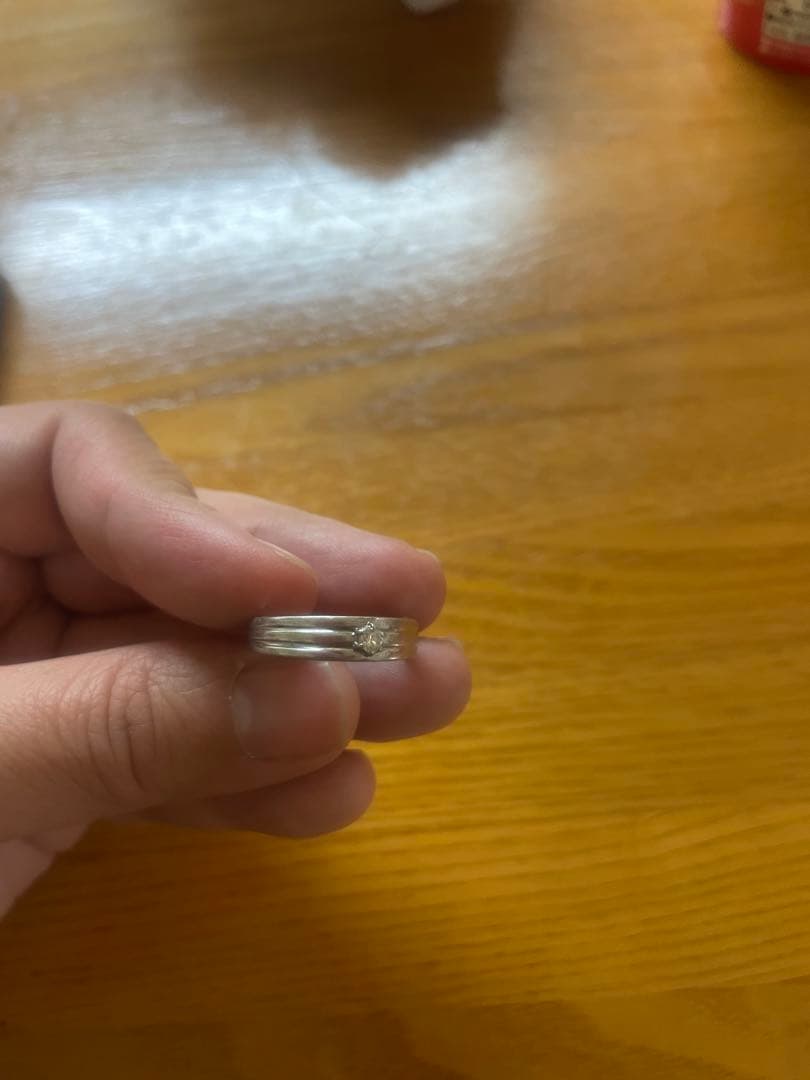 プラチナダイヤモンドリング5.6g