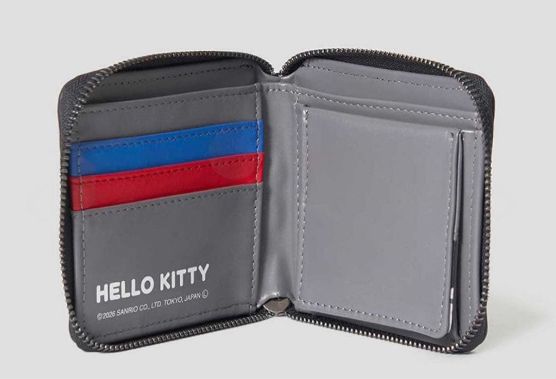 ぬいぐるみチャーム袋 HELLO SHADOWウォレット財布ハローキティグラニフ