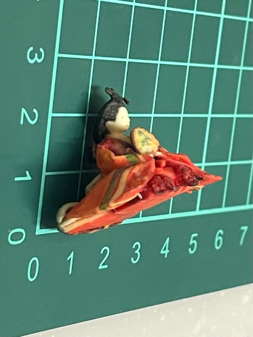 ミニチュア☆ひな人形フルセット☆フィギュア☆1/64☆リーメントに