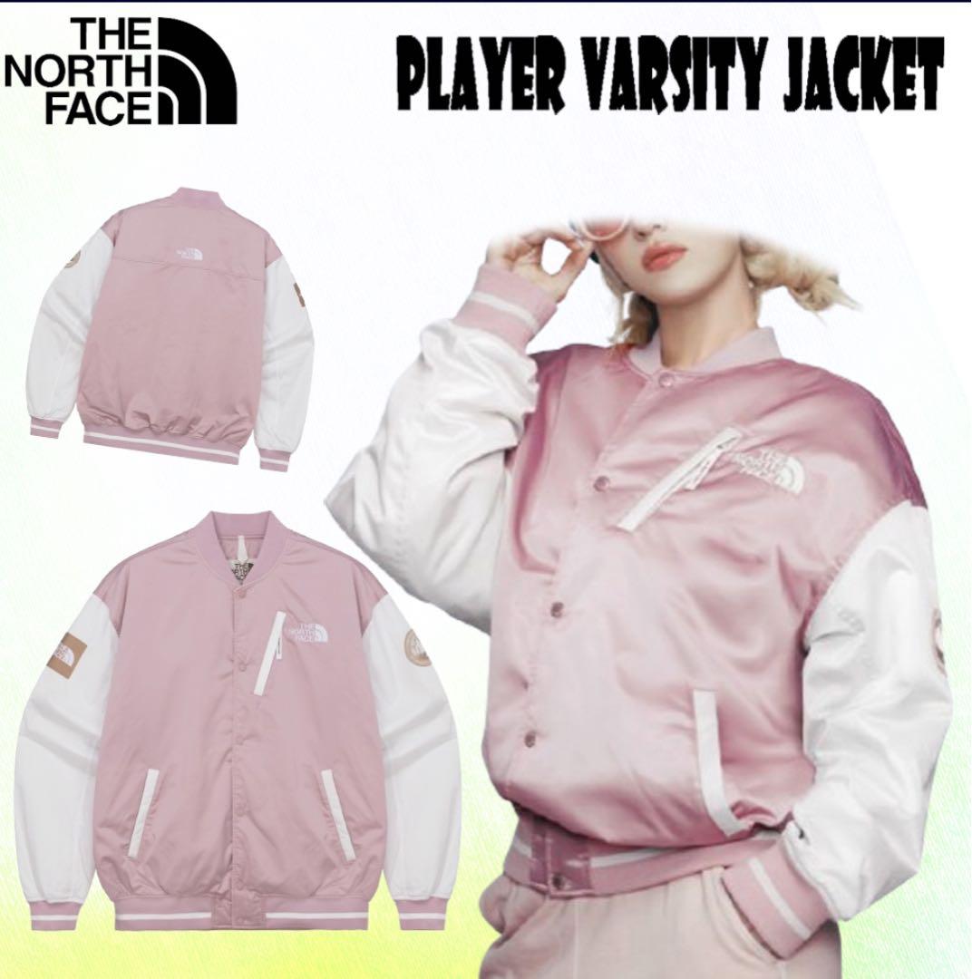 ノースフェイス ロゴ刺繍 ワッペン スタジャン プレイヤーヴァーシティ