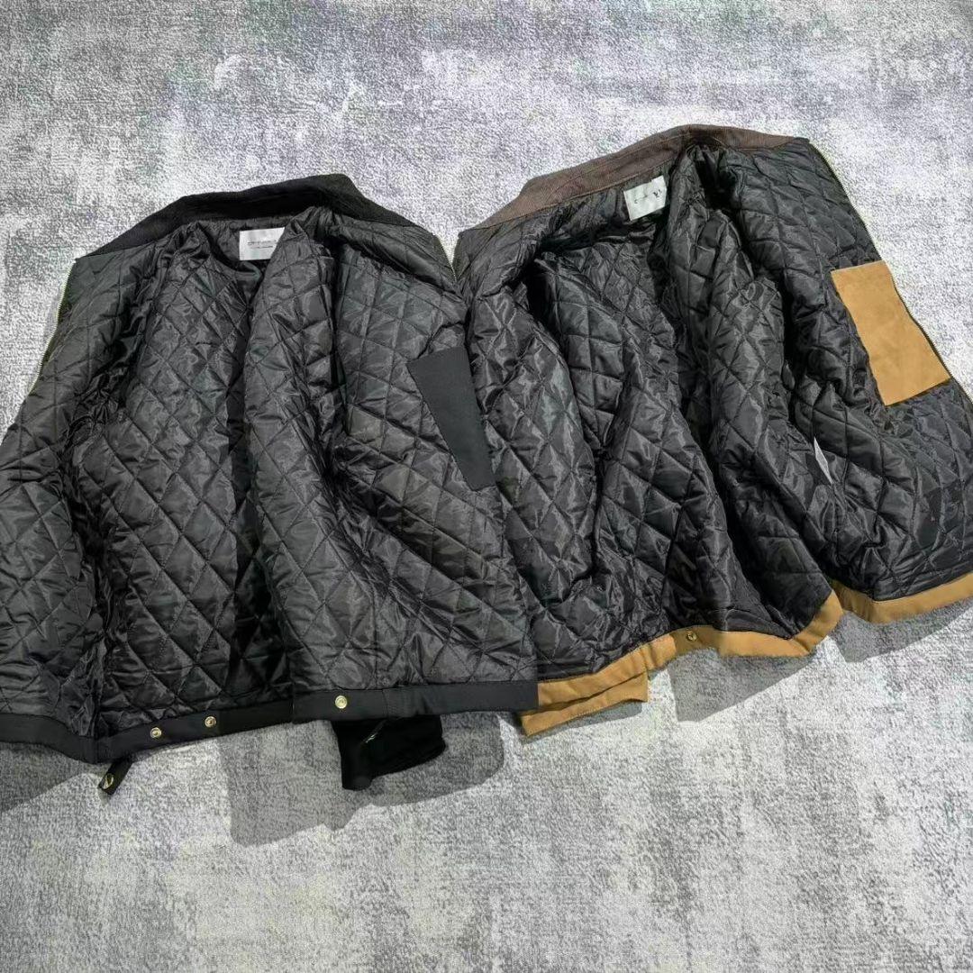 Carhartt ブラウンジャケット フルジップ
