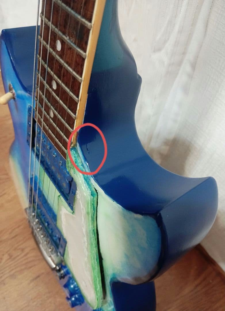 YAMAHA SG改良 エレキギター オーシャンタイプ