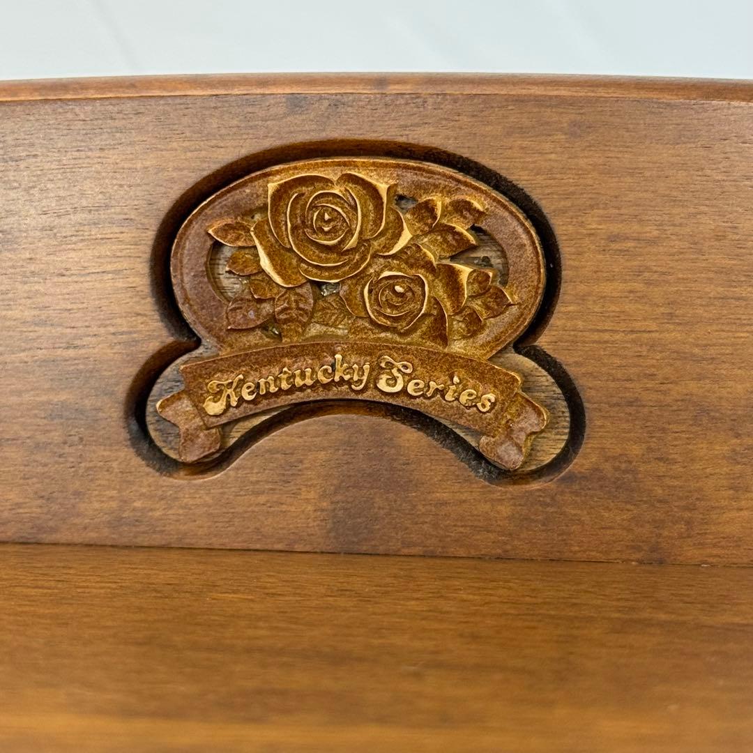 レトロ 曙工芸 サイドキャビネット 8段 収納棚 飾り棚 食器棚