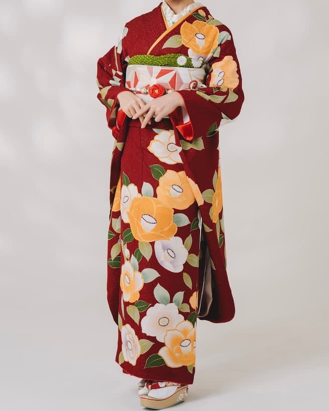 ≪美品≫正絹振袖9点フルセット【593】【155cm~165cmの方用】