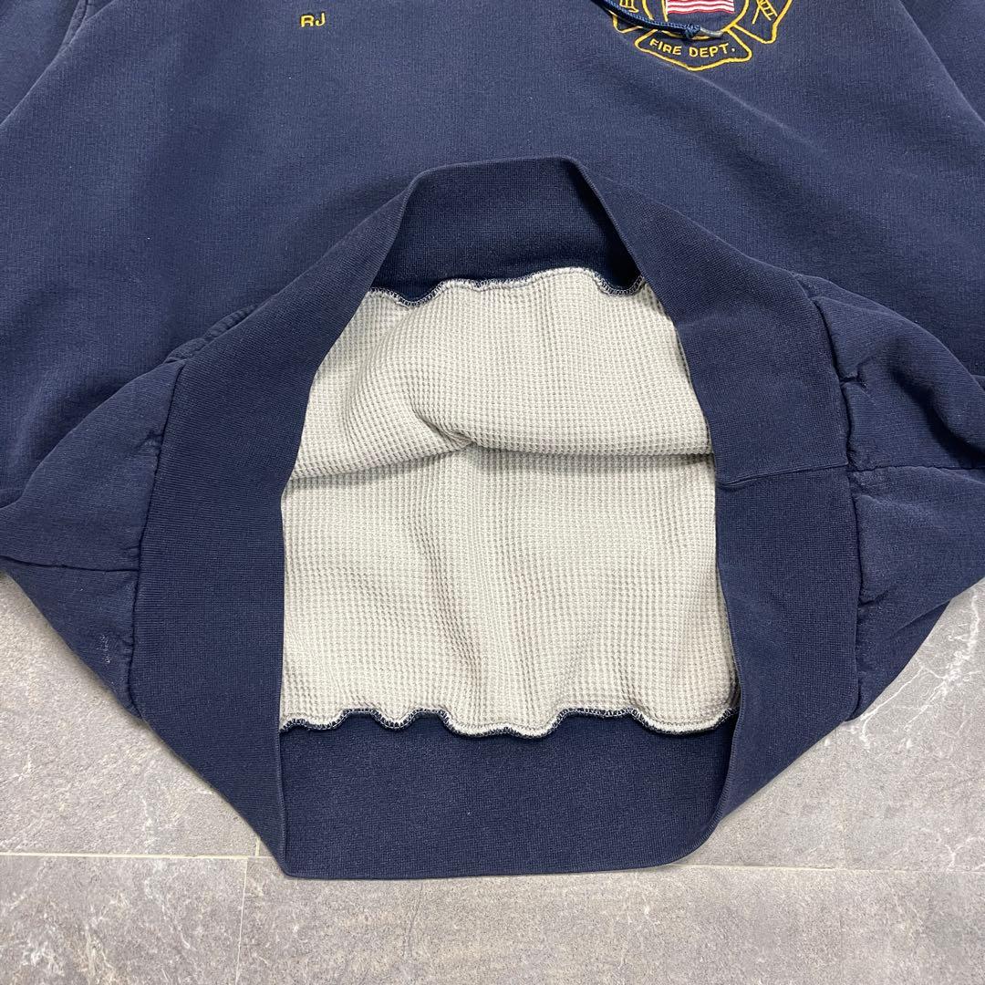 【90’s CAMBER】 USA製 パーカー XL ネイビー