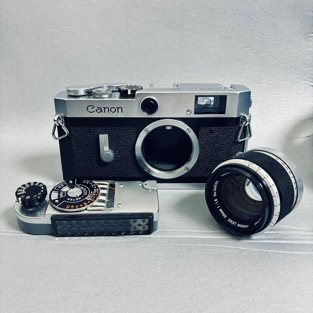 試写作例付 canon p 露出計付 50mm f1.8 - メルカリ