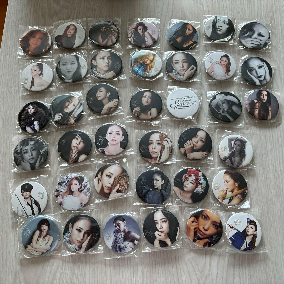 安室奈美恵 Finalspace Finally ガチャ 缶マグネット namie amuro