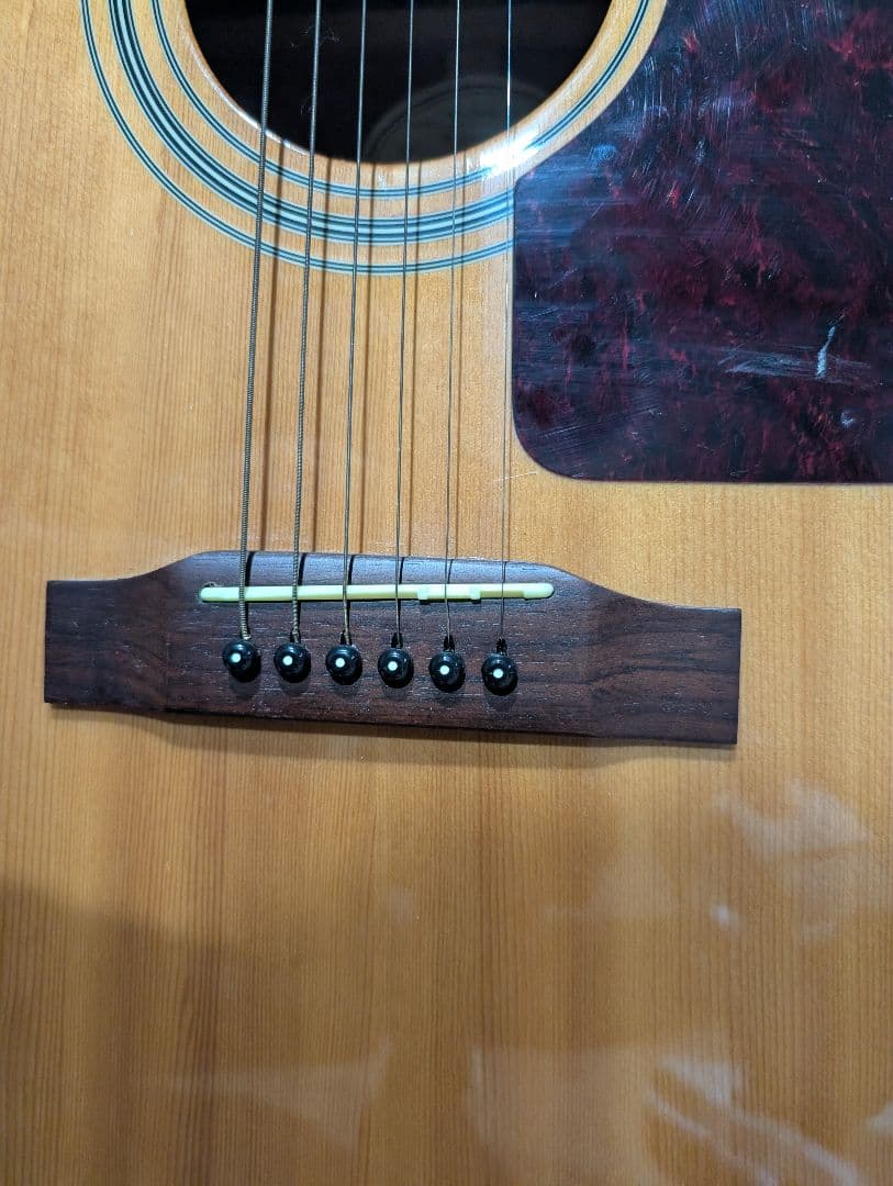 良音/Epiphone AJ-200S/NA 改チューナー付エレアコ ケース付